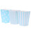 Candy Buffet Bags Blue Popcorn Carton Mini Boxes 48 Pcs 1