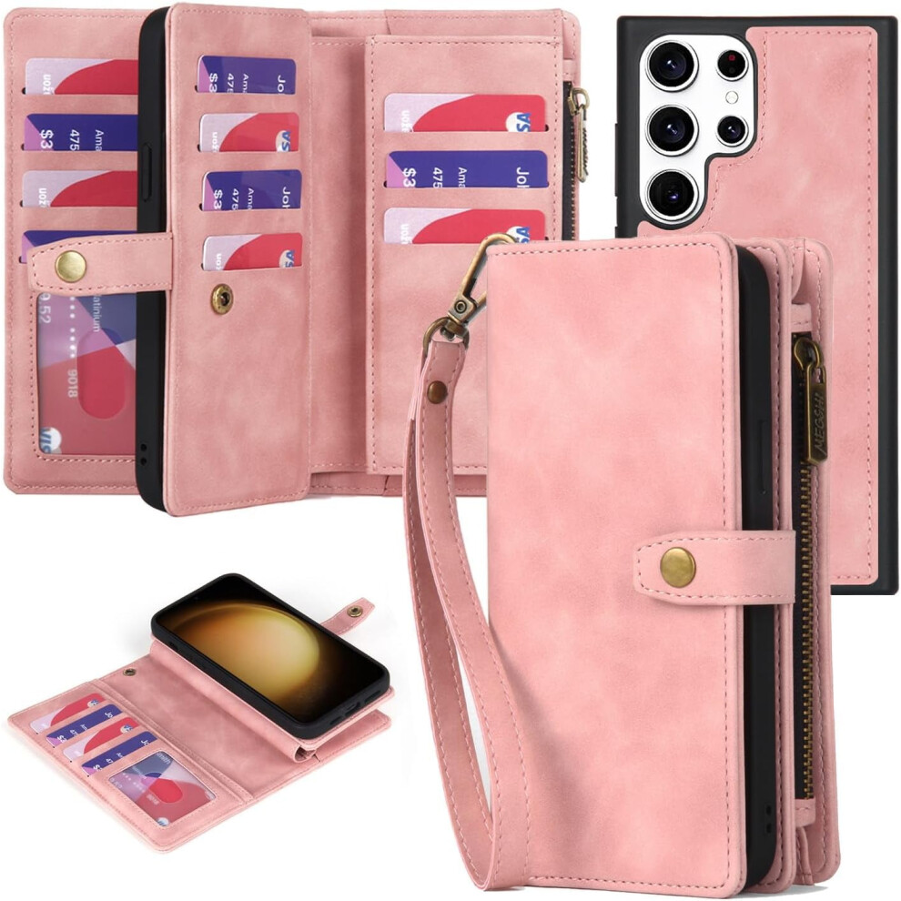 Samsung Galaxy S23 Ultra Wallet Case Pu Leather Magnetic 959110484876