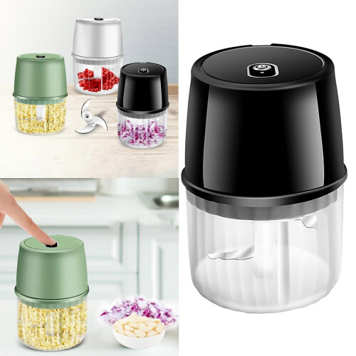 Food Chopper USB Rechargeable One-Button Operation