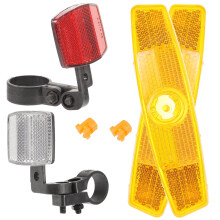 Cykelsikkerhedsreflekssæt ABS PVC-materiale 1-pak