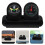 Car Compass Thermometer with Black Plastic Case 1