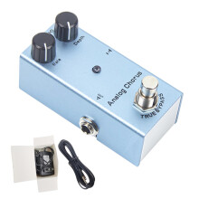 Metal Distortion Guitar Pedal Overdrive Reverb Chorus Light