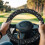 Leopard Print Steering Wheel Cover for Golf Cart 1