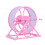 Hamster Exercise Wheel Silent Treadmill with Bracket 3