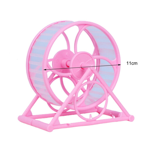 Hamster Exercise Wheel Silent Treadmill with Bracket 2