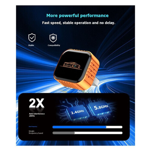Car Connectivity Adapter, CarPlay Box, Upgrade Kit, Wireless Smartphone Connectivity, Android Auto Module 1