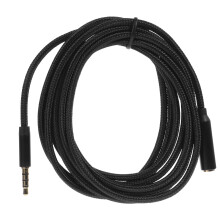 ROSENICE Audio Cable Extension 3.5mm 1 pack black 78.7 in