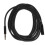 ROSENICE Audio Cable Extension 3.5mm 1 pack black 78.7 in 1
