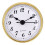 2.8 Inch Round Quartz Clock Insert with Gold Trim and 1