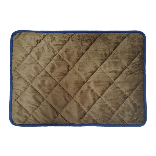 Heated Cat Bed Self-Warming Mat 40x50cm Coffee