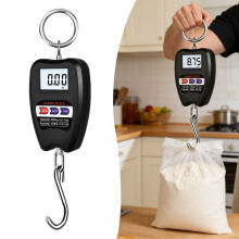 Digital Hanging Weight Scale 200 kg Aluminum Housing LED