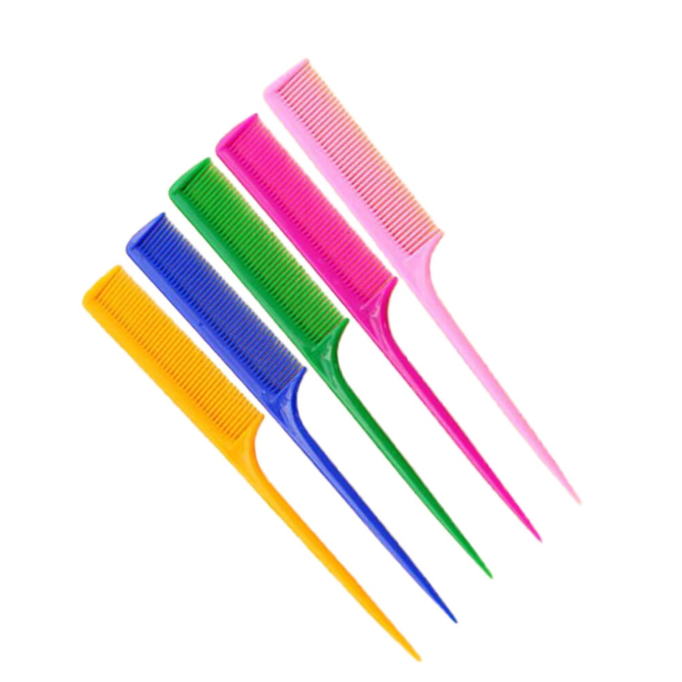 Wide Tooth Hair Comb for Scalp Stimulation 5 pcs