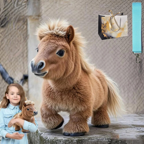 Nicoo Interactive Pony Toy Yellow for Kids