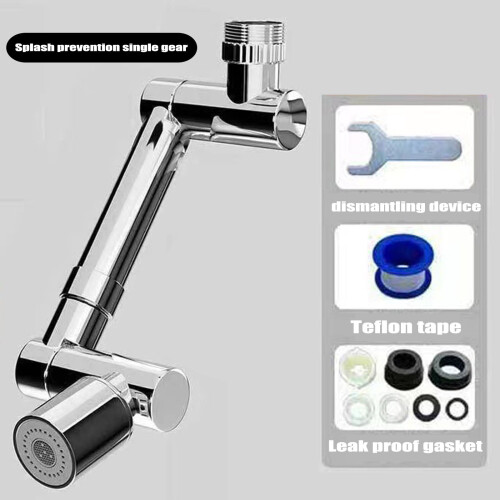 Faucet Extender 1440 Swivel Single Gear Universal