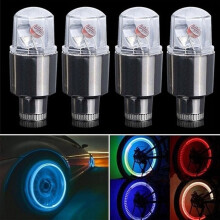 LED Flash Tire Valve Caps for Bike Car Motorcycle 2pcs