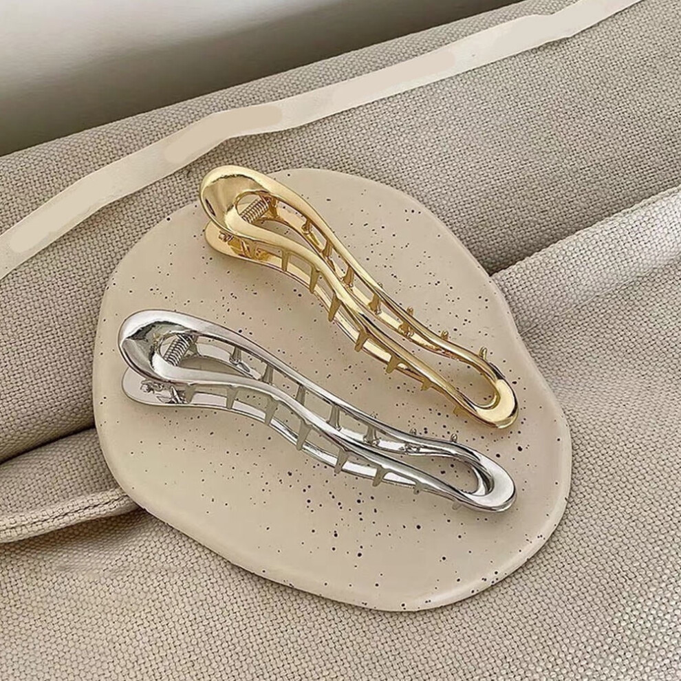 Banana Clips for Thin Hair Alloy 2 Pieces