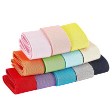 Elastic Ribbon 12 Colors 13 Yards 1.5 Inches