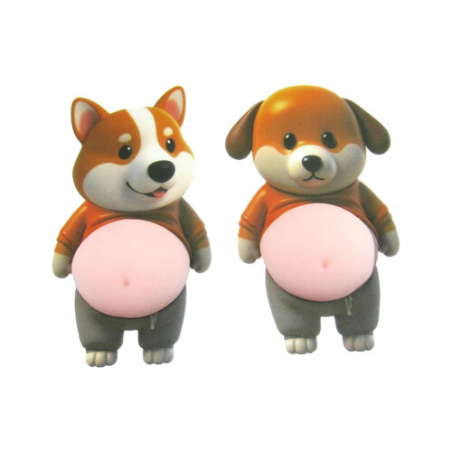 Dog Belly Sticker Anti-Scratch 2 pcs