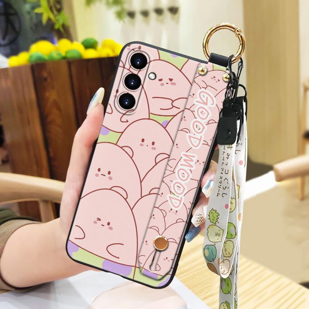Silicone Phone Case For Samsung Galaxy A15 With Kickstand 913466681334