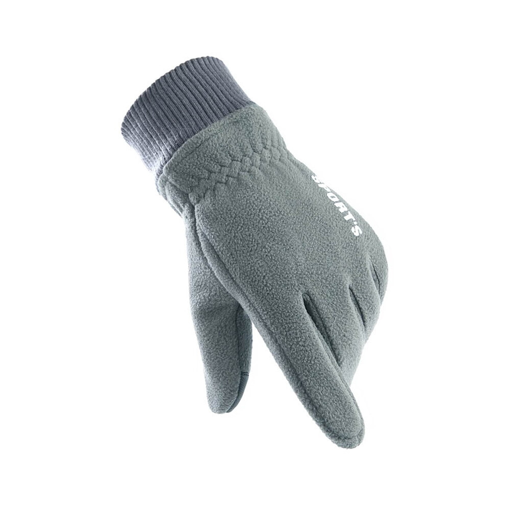 Winter Thermal Touchscreen Gloves Polar Fleece Waterproof Black 913466169153