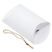 Jute Rope Paper Pillow Candy Box – Foldable Sturdy Gift