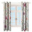 Floral Watercolor Curtain Set 2 Panels 3