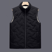 Men's fleece vest sleeveless thermal winter outerwear