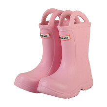 Unisex Kids Mid-Calf Rain Boots Waterproof Lightweight