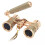 All-Metal White Opera Glasses HD Wide-Focus Binoculars 1