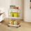 3-Tier Rolling Cart for Kitchen Bathroom Laundry 1