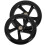 PU stunt scooter wheels black 2 pcs 1