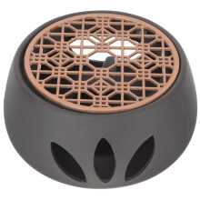 Ceramic Tea Warmer Set Black 1 Piece