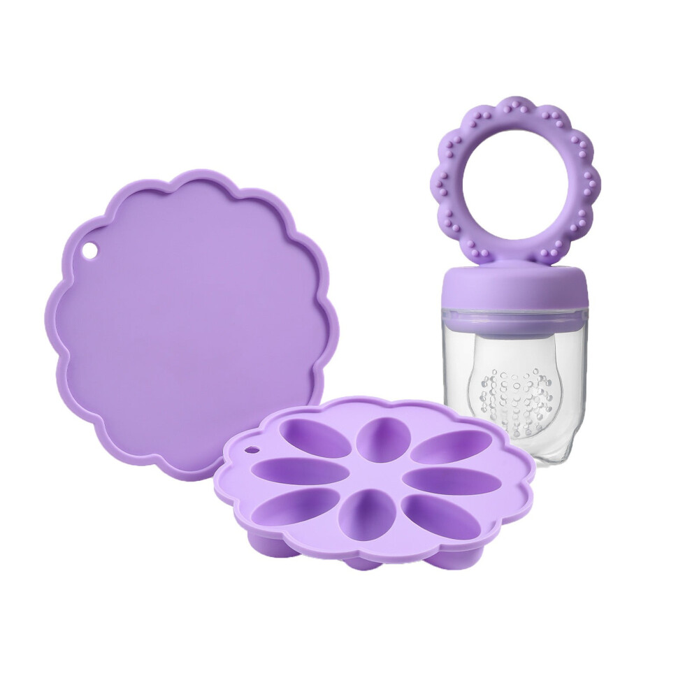 Baby Fruit Food Feeder with Pacifier and Silicone