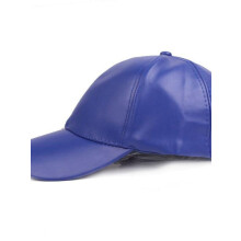 Gorra de béisbol de cuero ajustable estilo clásico Snapback