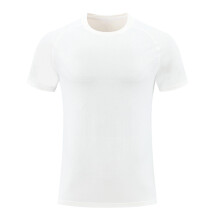 Camiseta de hombre de corte ajustado, de secado rápido y tejido de malla ligero.