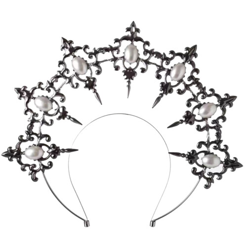 tiara nupcial vintage de aleación