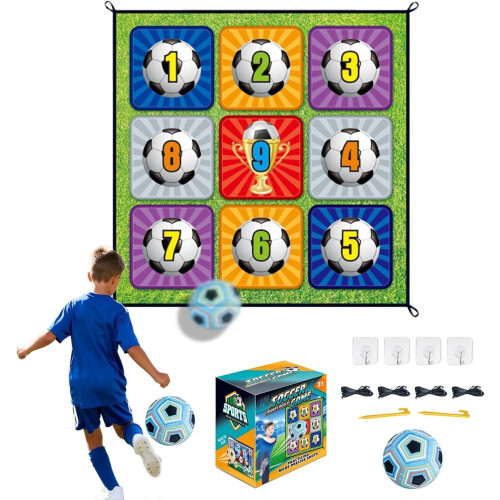 Stryka Skillzone Football Accuracy Target Game Blue Square