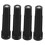 Black Plastic Tire Valve Stem Extender 39mm 4 pcs 4