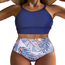 Damesbikiniset blauw maat L