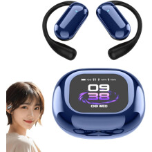 Fones de ouvido Vynaras AI Translator, azuis, em tempo real, 3 em 1, 128