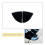 Car Center Console Lid Panel Armrest Box Trim Protective Cover Stickers for  E Class W211 Glossy Black 6