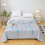 Xoxingysm Rustic Reversible Quilt Set Microfiber 4-Pc 1
