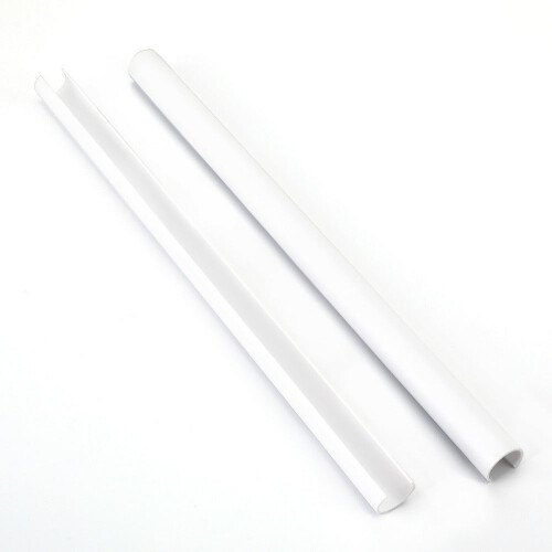 BMW Front Grille Trim Strips V-Shaped Support Bar White for