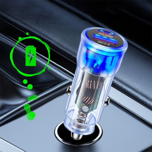 48W USB PD Car Charger for Mobile Phones