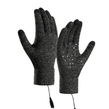 Heated Knitting Gloves USB Rechargeable 1 Pair