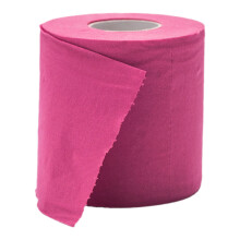 Peach Pink Toilet Paper Soft Sustainable 6 Rolls