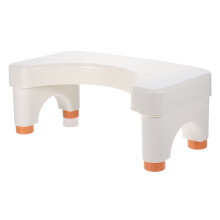 Plastic Potty Stool Adjustable Height for Adults
