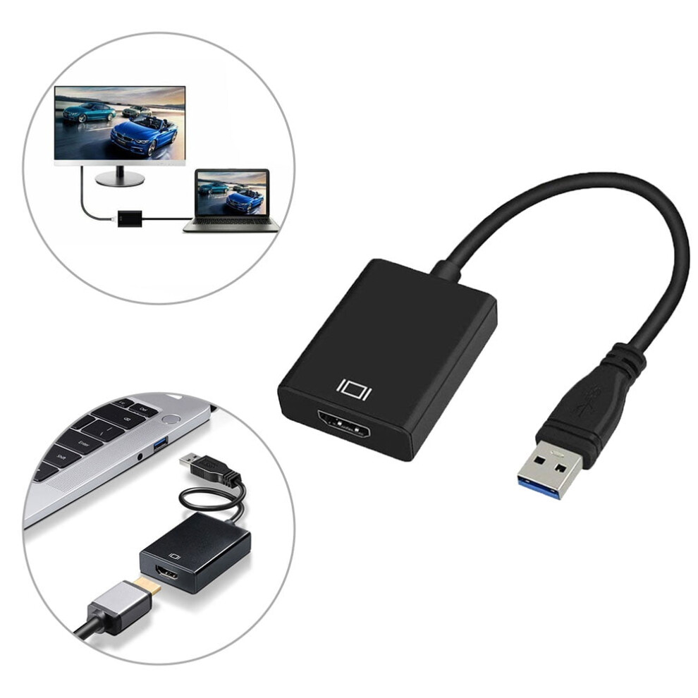 Usb 3.0 To Hdmi Adapter 1080P Video Converter 913466666553