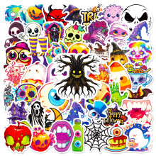 Halloween Stickers Cartoon Spooky Face Doodle 150 PCS