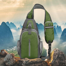 Umhängetasche, Brusttasche, ideal zum Wandern und Reisen